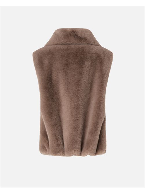 Gilet effetto pelliccia con zip PINKO | 105107A2WN/D01